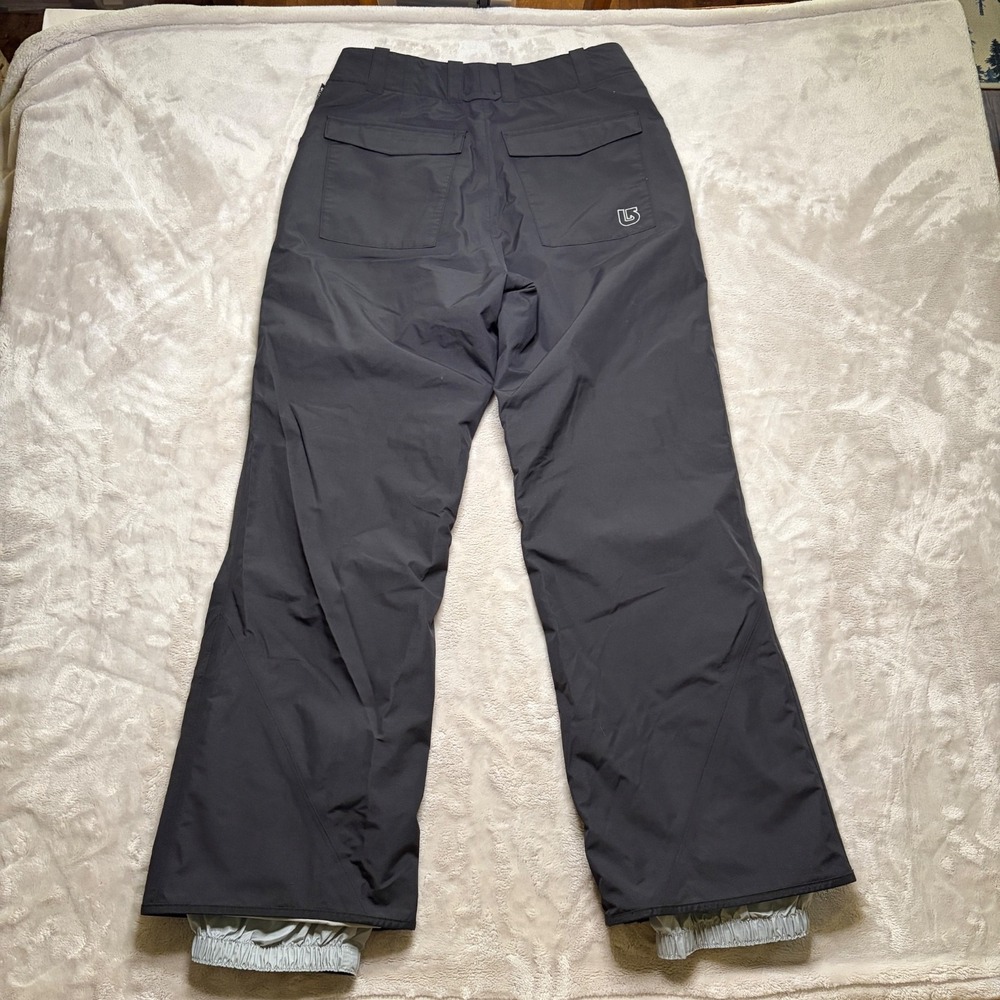 Burton Snowboard Ski Snow Pants Womens S Black Zip Pockets Waterproof Gore-Tex - Picture 3 of 9